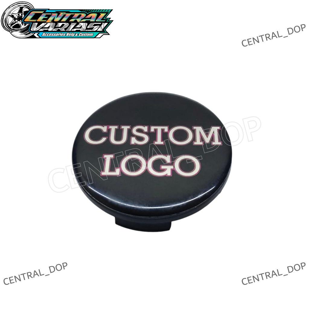 Jual Dop Roda Tutup velg Tutup dop Center Cap racing Custom Universal ...