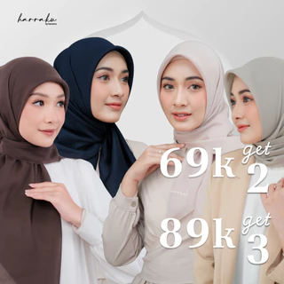 HARRAKU Hijab Voal Segiempat Polos