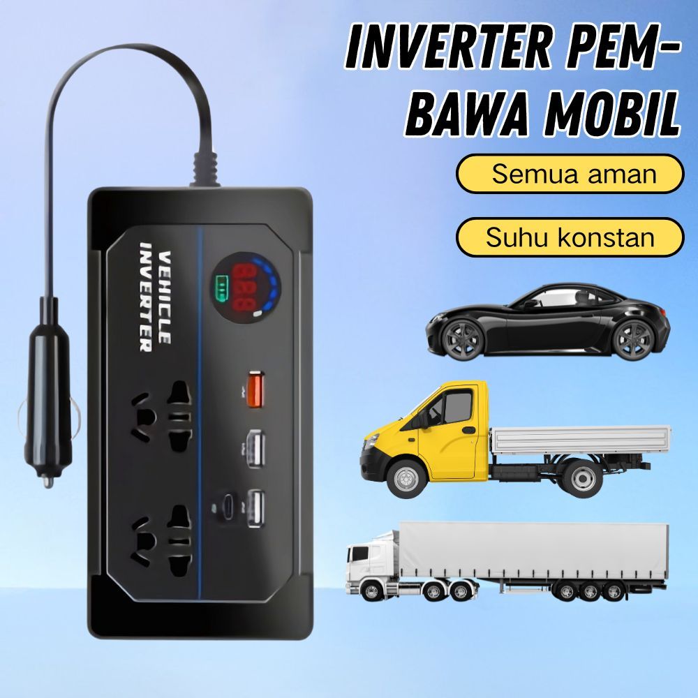 Jual HU3-Universal Modified Sine Wave Inverter Frekuensi Tinggi Mobil ...