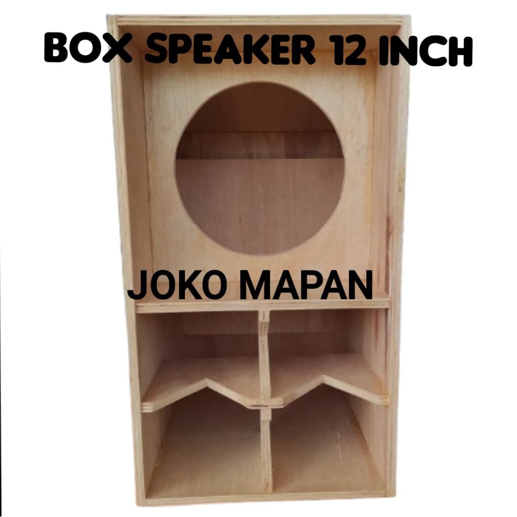 Jual CBS box speaker 12 inch tebal triplek 11-12mm 53x70x40 | Shopee ...