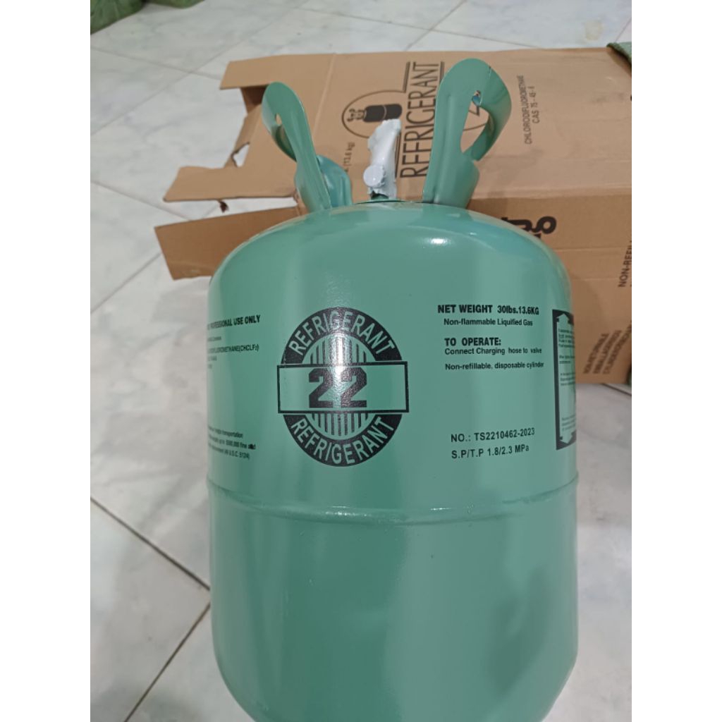 Jual refrigerant r 22 / r22 / obat pendingin r22 / tabung ac r 22 ...