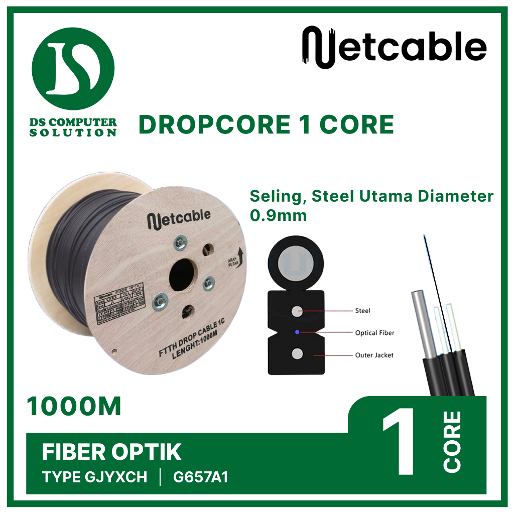 Jual Dropcore 1 Core 3 Seling 1000meter | Shopee Indonesia