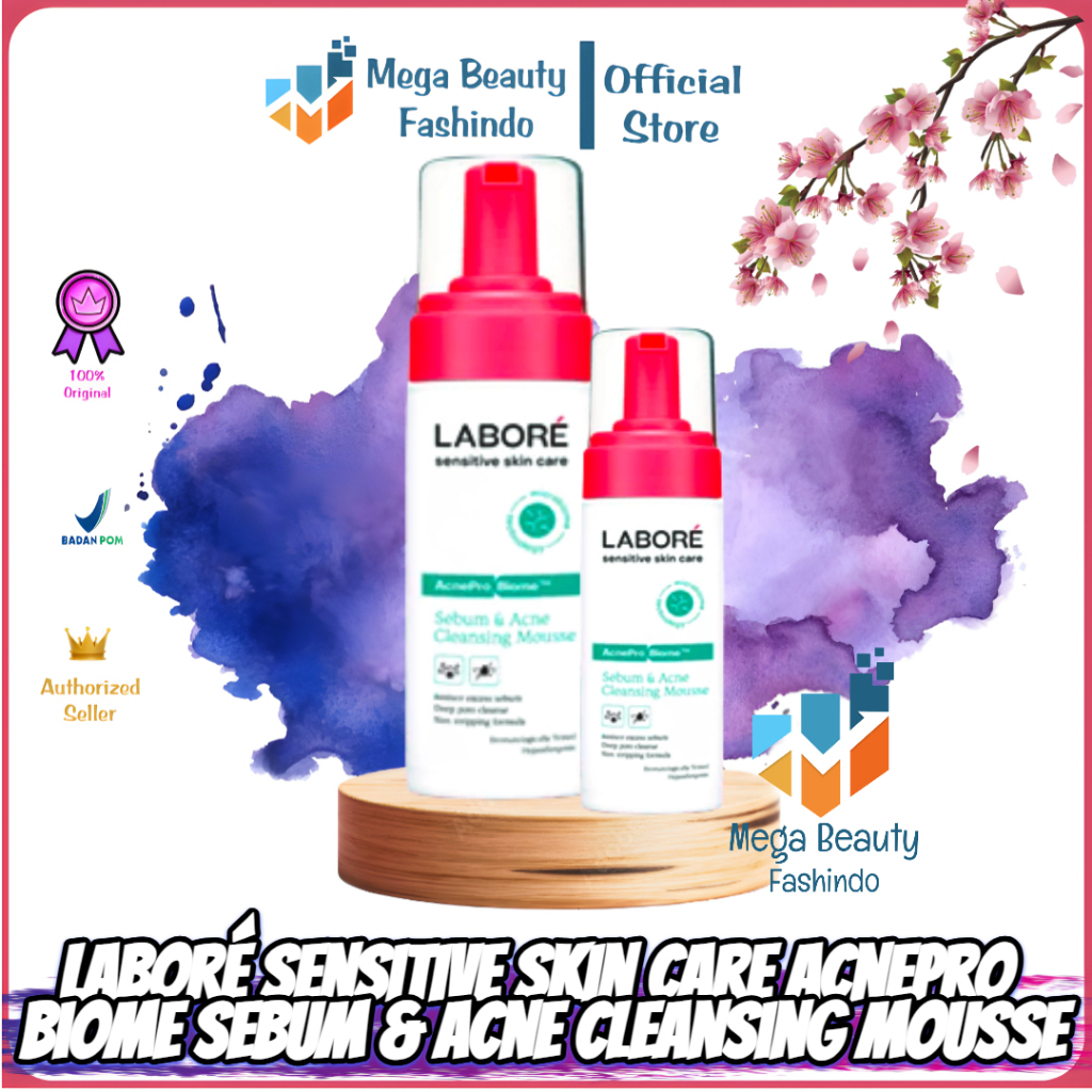 Jual LABORE Sensitive Skin Care AcnePro Biome Sebum & Acne Cleansing ...