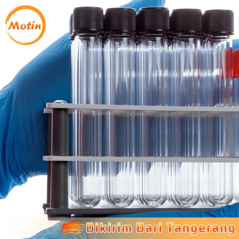 Jual Tabung Reaksi Tutup Ulir Test Tube Glass Cocok Untuk Perbanyakan ...
