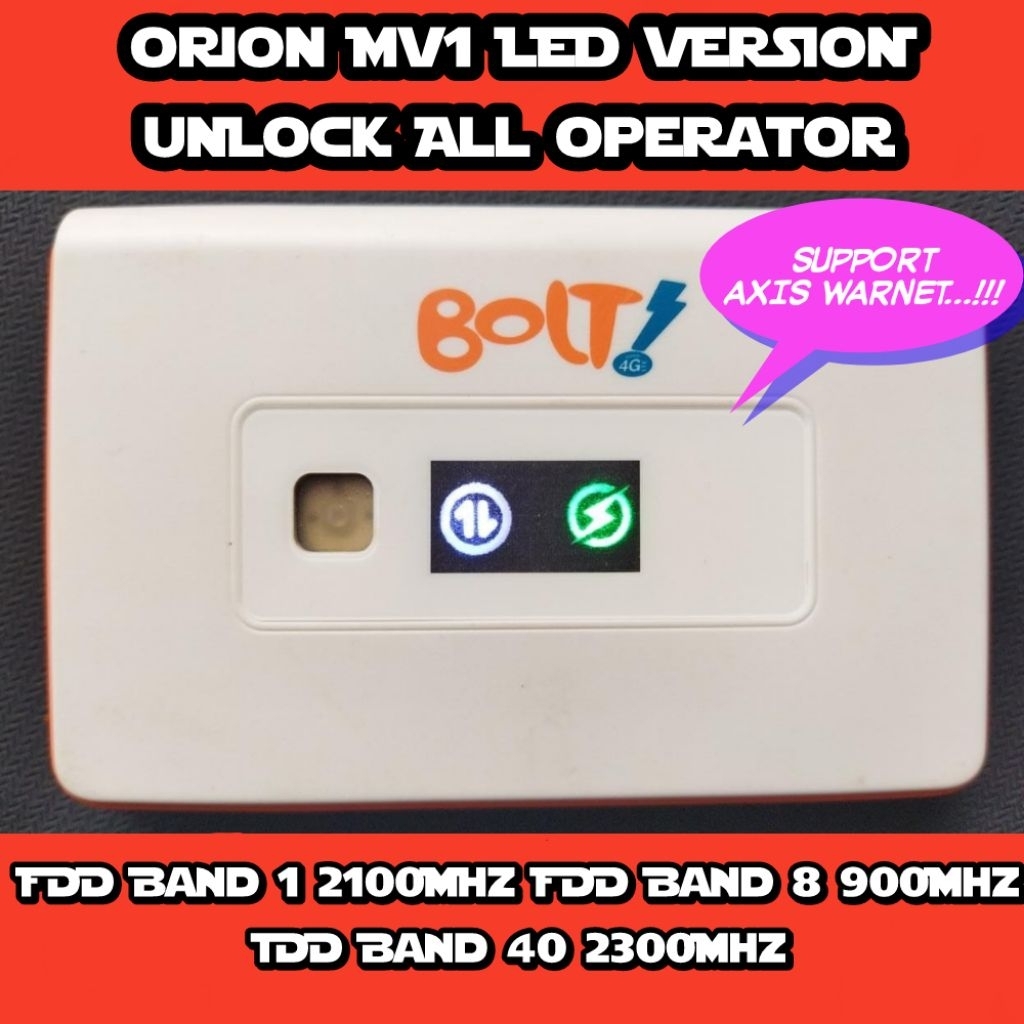 Jual Modem WiFi Movimax Bolt Orion MV1 | Shopee Indonesia