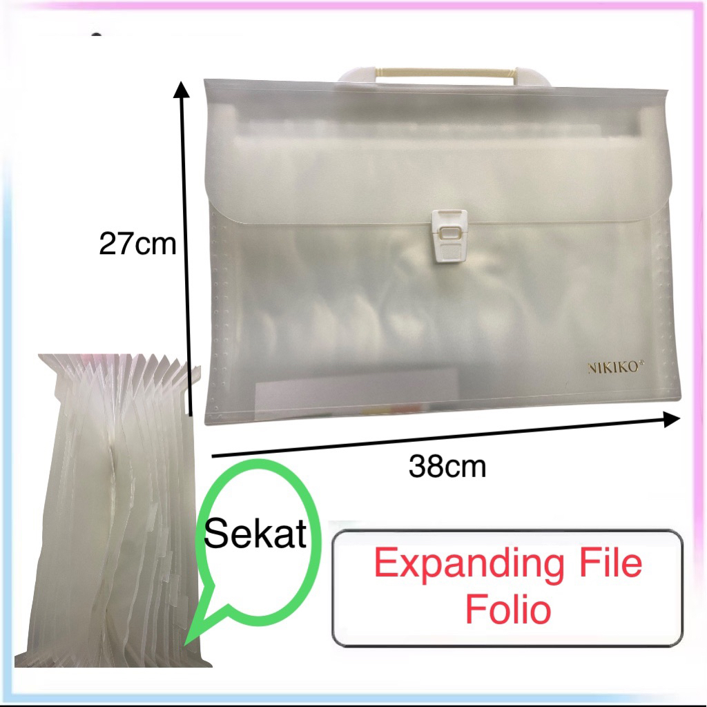 Jual Expanding File/Map Plastik Dokumen Odner File /Joyko Expanding ...