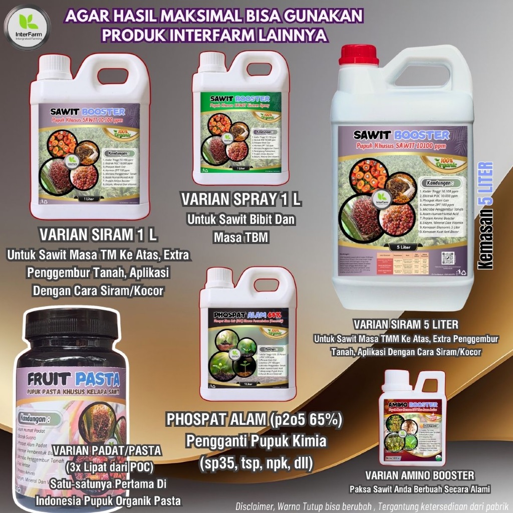 Jual Pupuk Sawit agar Buah Lebat Plus Tricoderma, Microba, ZPT, Pupuk ...