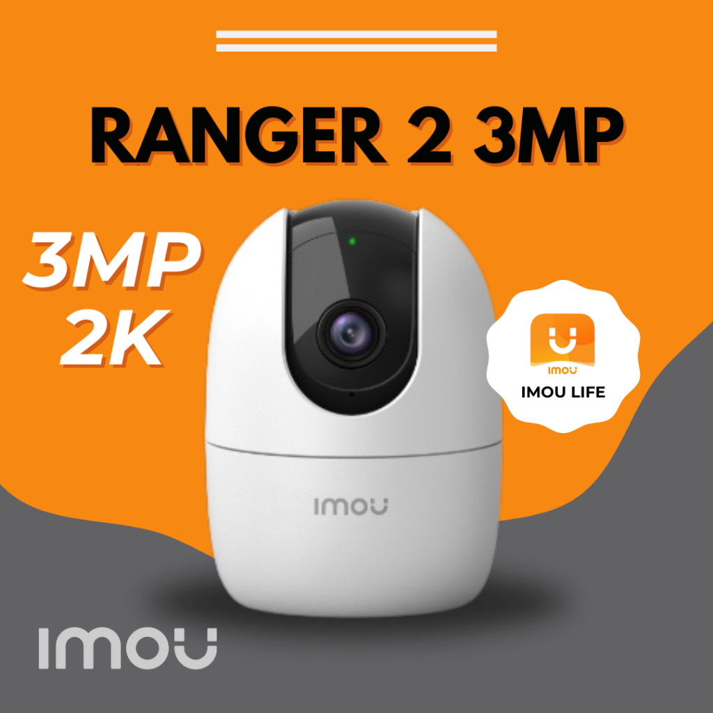 Jual IMOU RANGER 2 3MP 2K INDOOR WIFI CAMERA SMART BABYCAM IP CAM ...