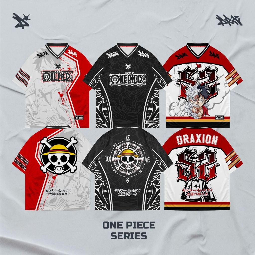 Jual Draxion x rjp //jersey//baju spesial onepiece dewasa streetwear ...