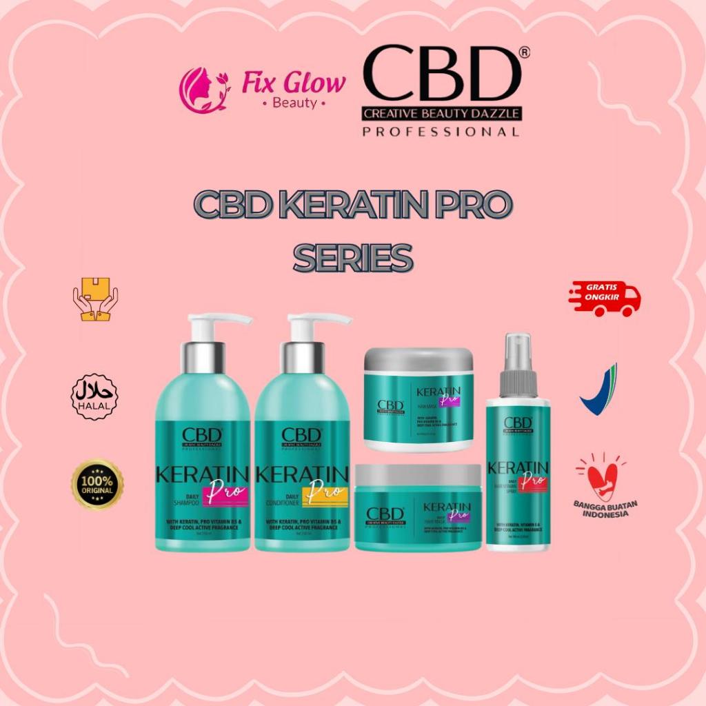 Jual CBD Keratin PRO Treatment Hair Mask / Vitamin / Shampoo ...