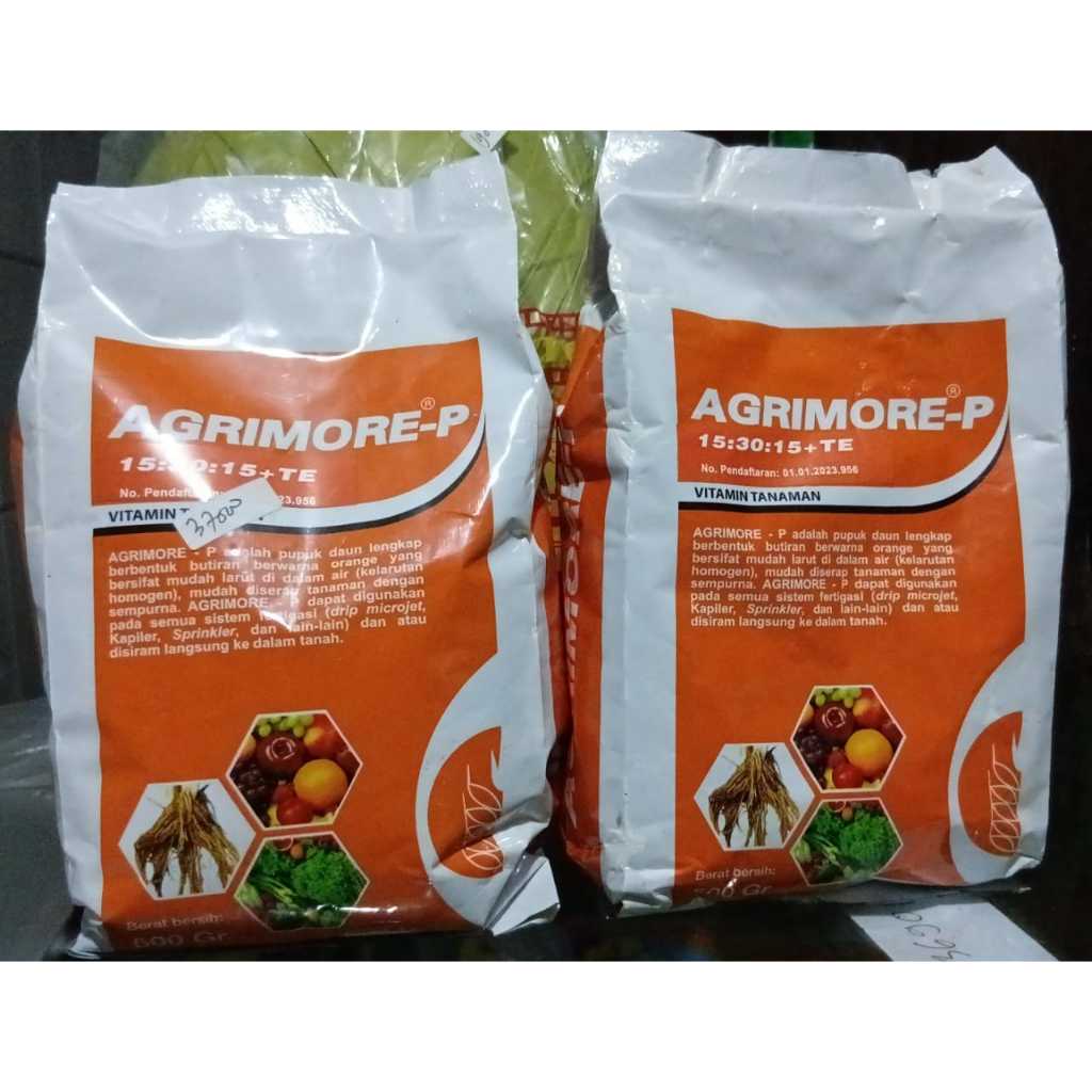 Jual PUPUK / VITAMIN TANAMAN AGRIMORE - P 500 GRAM | Shopee Indonesia