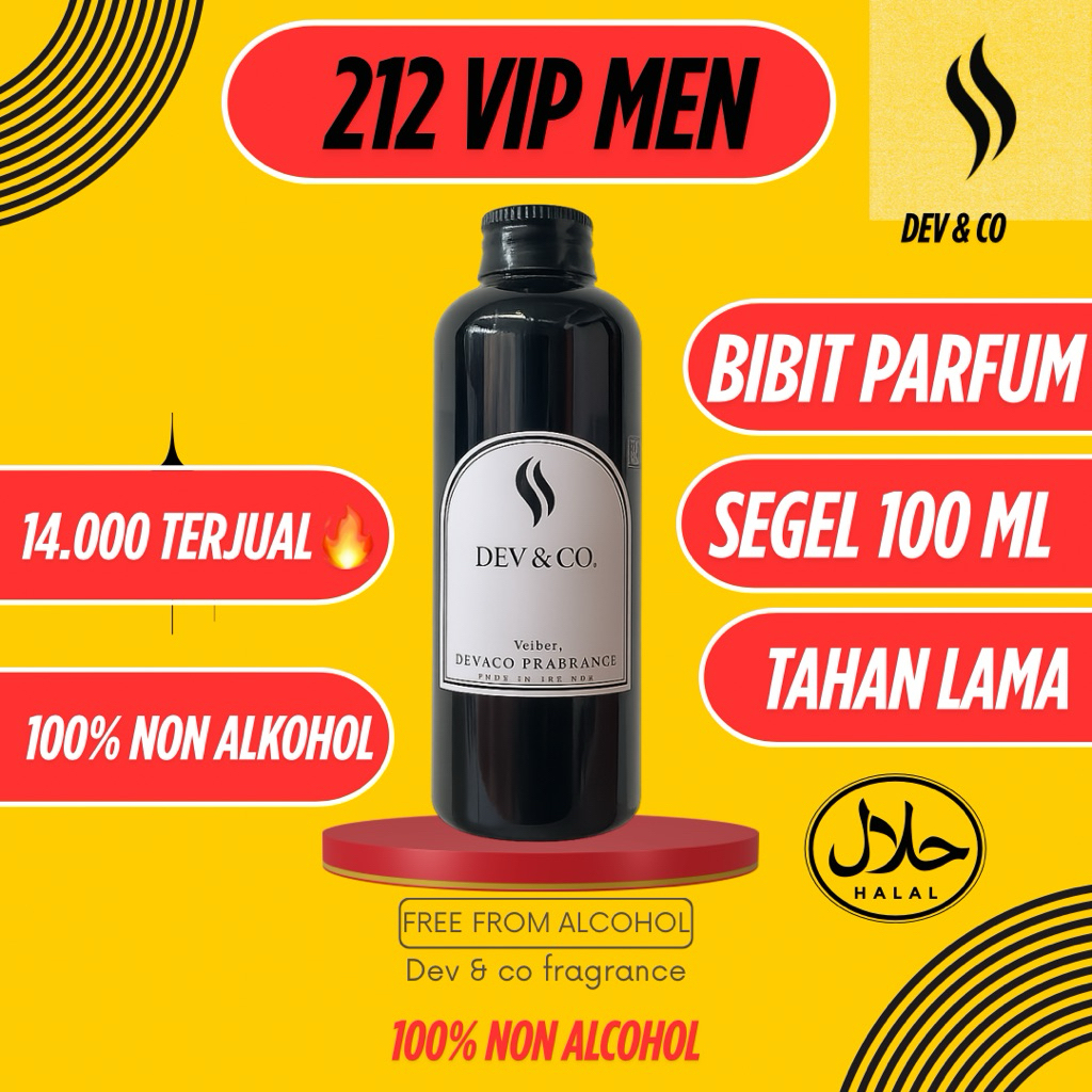 Jual 212 vip men - Bibit parfum murni 100ml kemasan segel pabrik ...