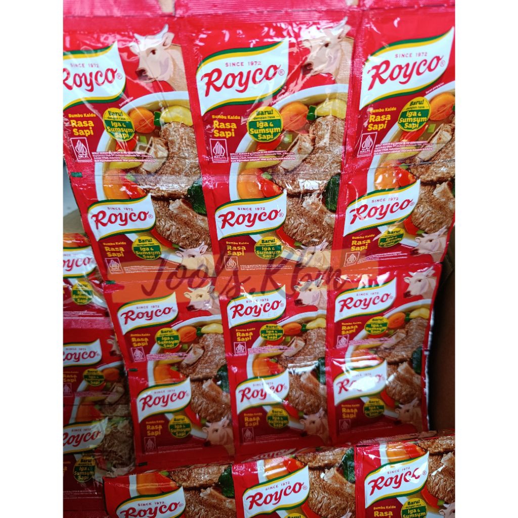 Jual ROYCO MASAKO PENYEDAP RASA SAPI RENTENG/ROYCO MASAKO SAPI AYAM ...