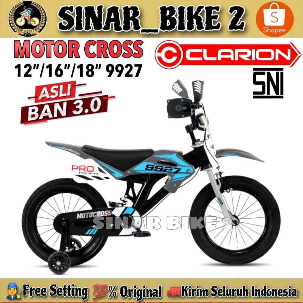 Jual Sepeda Anak Laki BMX CLARION CL 9927 ( ada suspensinya ) TRAIL ...