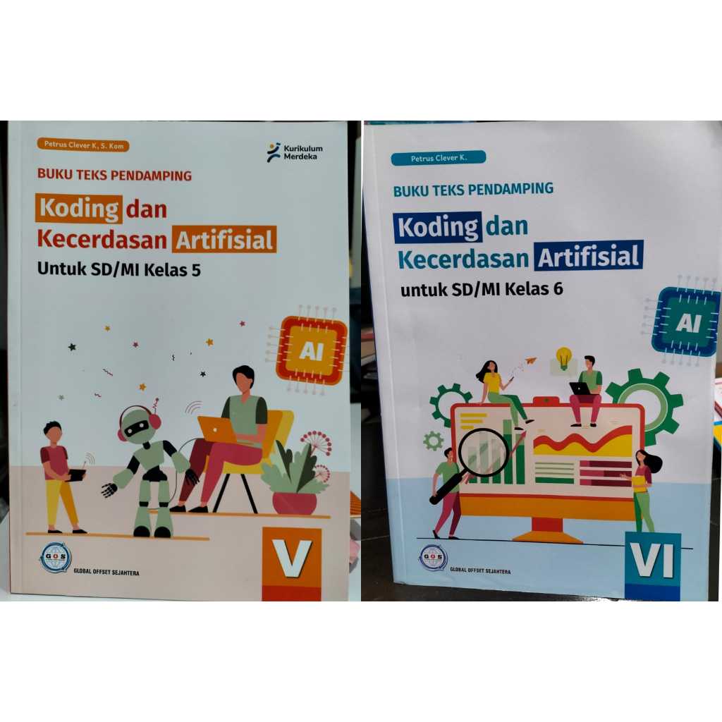 Jual BUKU KODING DAN KECERDASAN ARTIFISIAL UNTUK SD/MI KELAS 5 DAN 6 ...