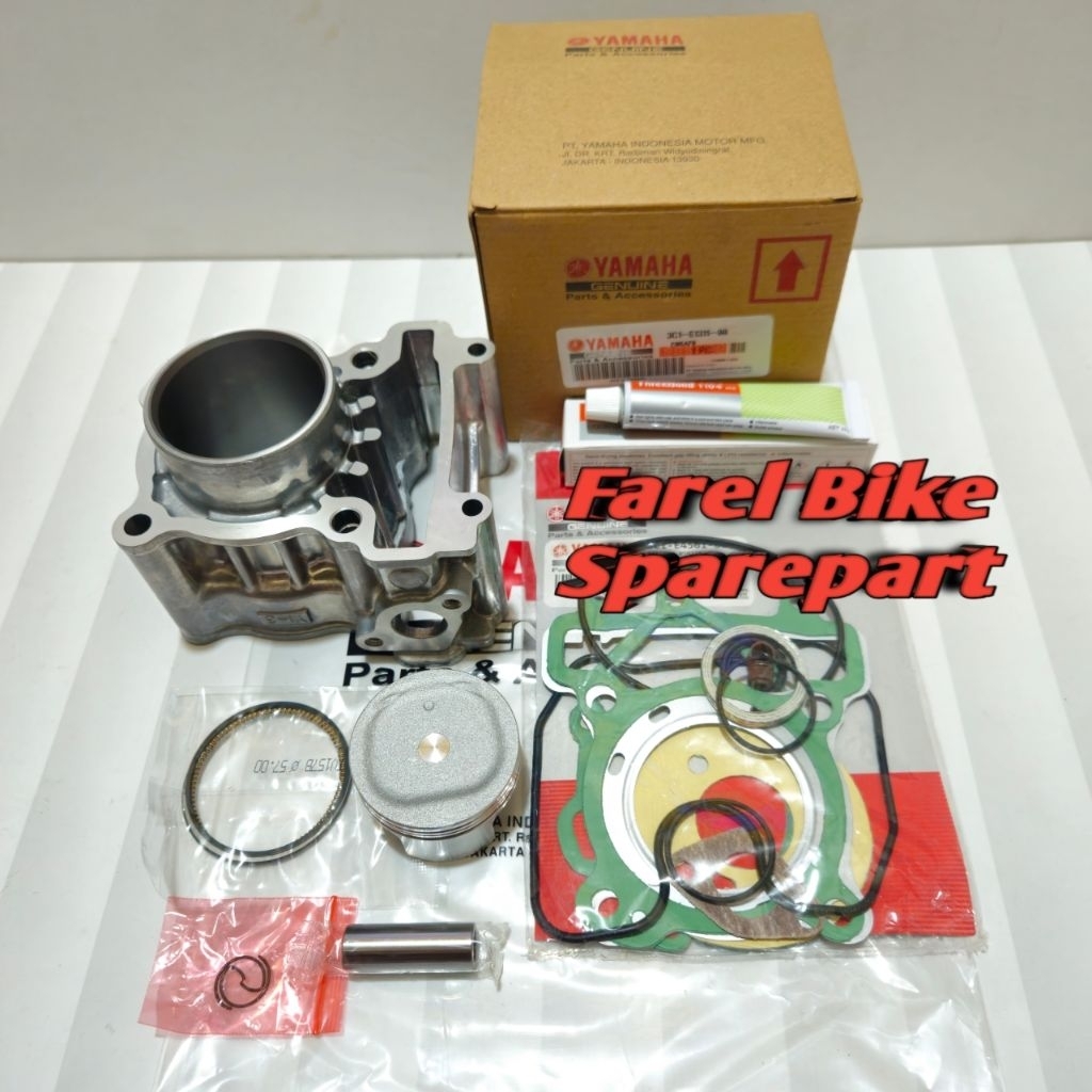Jual BLOK SEHER KOMPLIT + TOPSET YAMAHA VIXION OLD/VIXION NEW R15 V2 ...