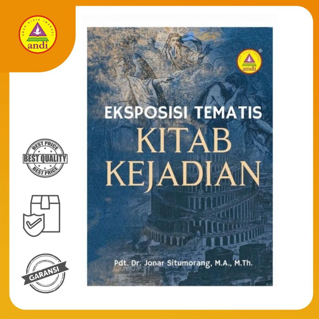 Jual Buku Rohani Andi-Eksposisi Tematis Kitab Kejadian | Shopee Indonesia