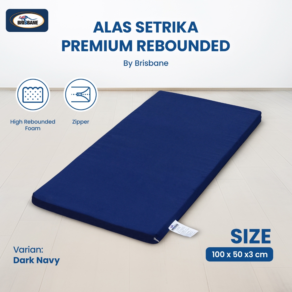 Jual BRISBANE Alas Setrika Premium Rebounded Padat & Awet | Shopee