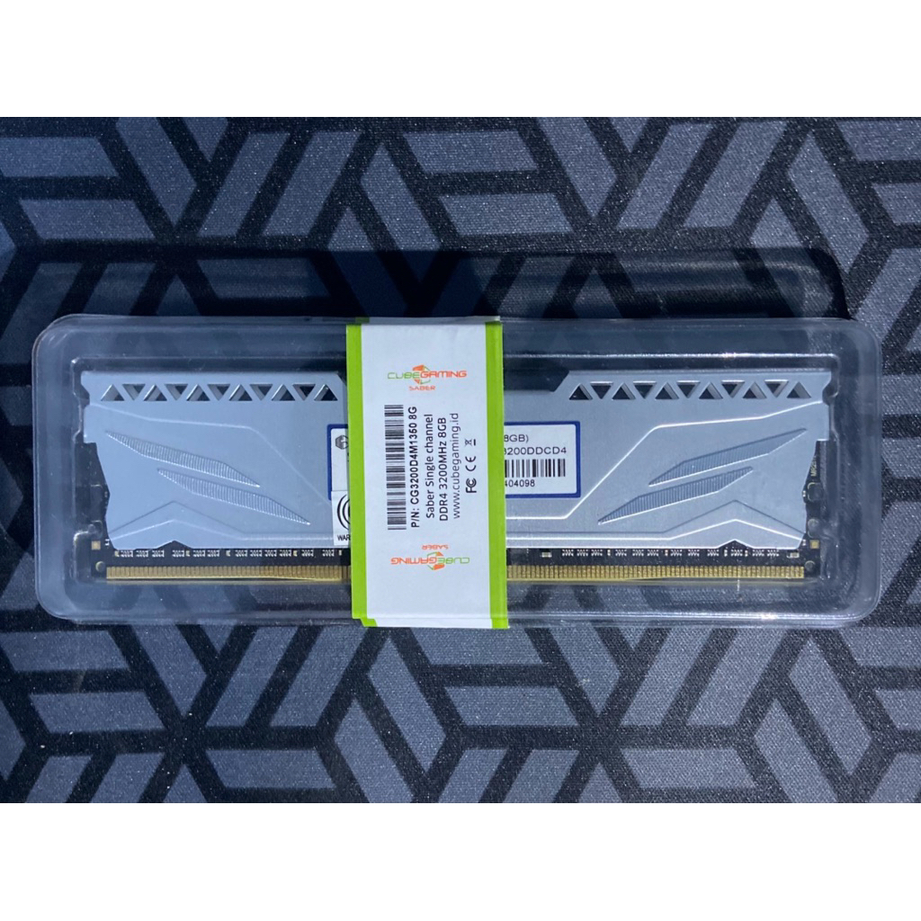 Jual Ram 8GB DDR4 3200mhz Cube gaming saber | Shopee Indonesia