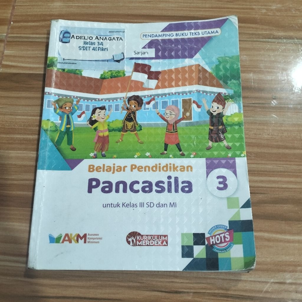 Jual BELAJAR PENDIDIKAN PANCASILA KELAS 3 SD KURIKULUM MERDEKA | Shopee ...