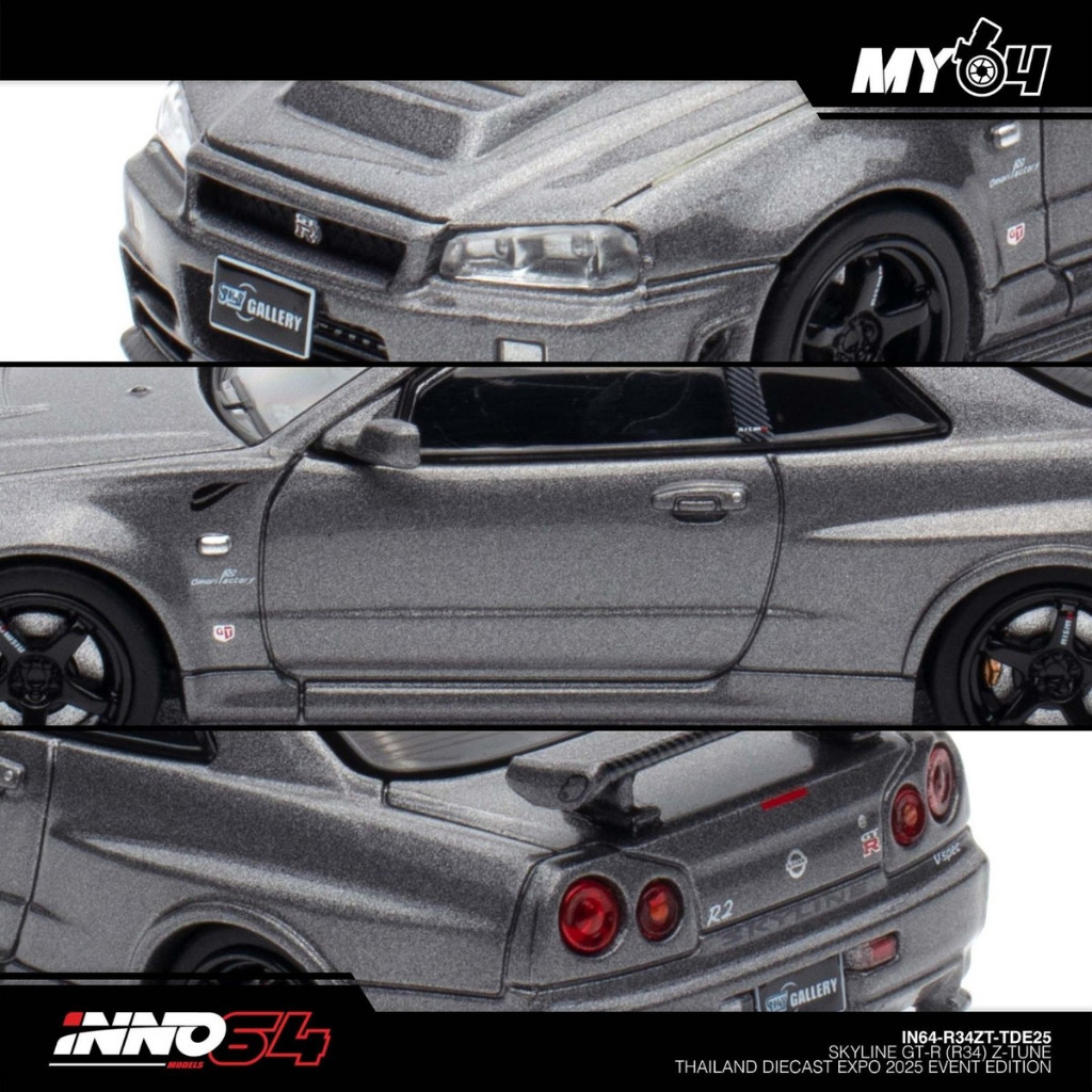Jual IN64-R34ZT-TDE25 - Inno64 1/64 Nissan Skyline GT-R R34 Z-Tune ...