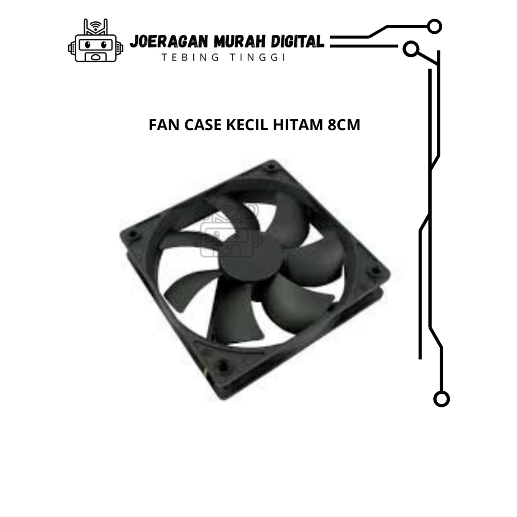 Jual FAN CASING BLACK 8 CM - FAN CASING KOMPUTER | Shopee Indonesia