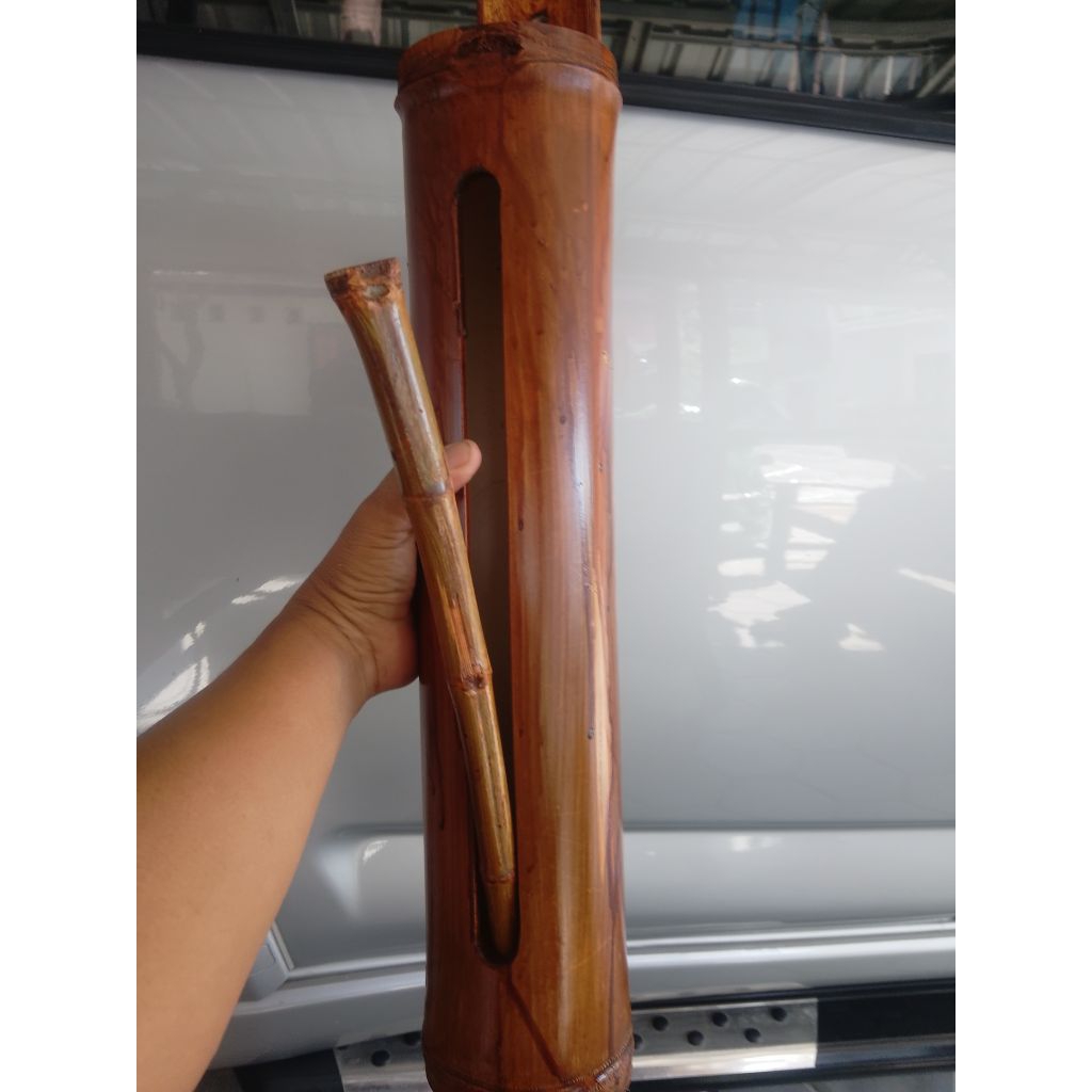 Jual kentongan bambu kentongan ronda kentongan pos | Shopee Indonesia