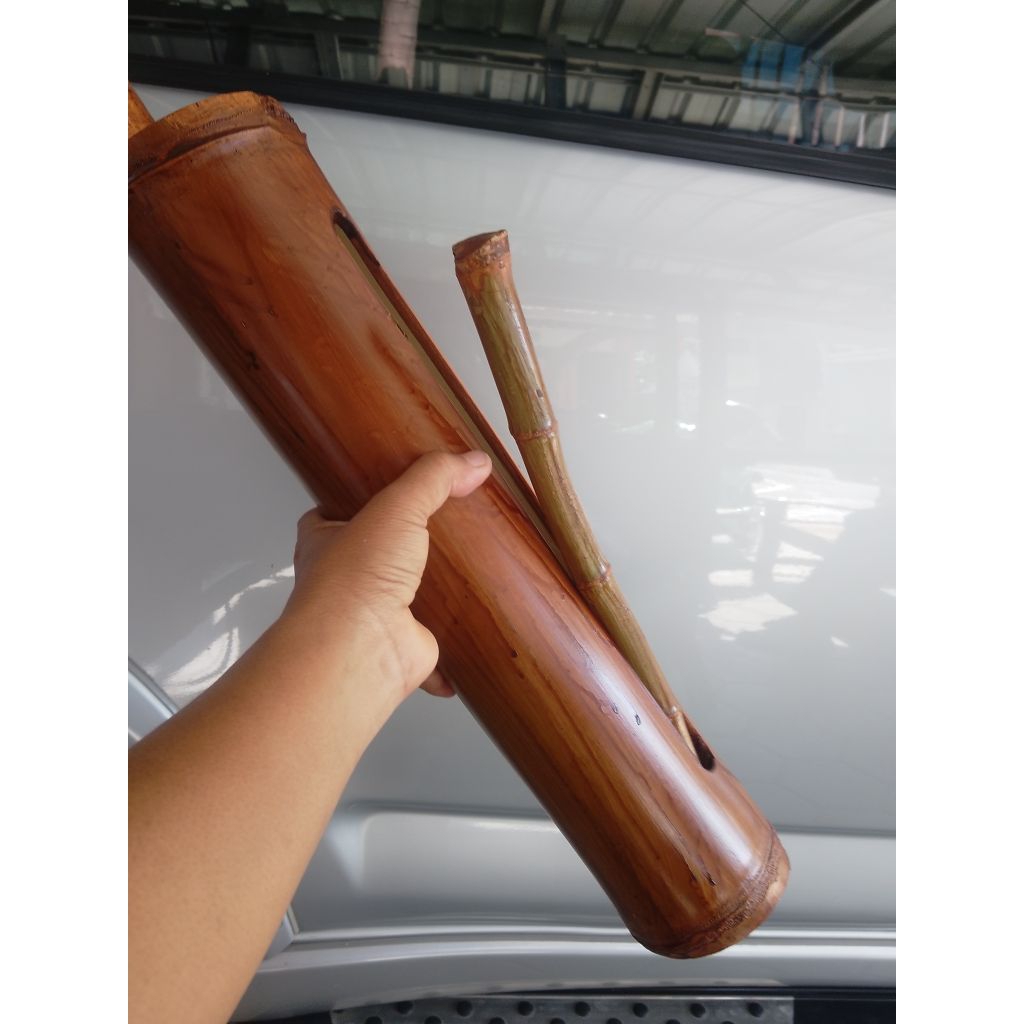 Jual kentongan bambu kentongan ronda kentongan pos | Shopee Indonesia
