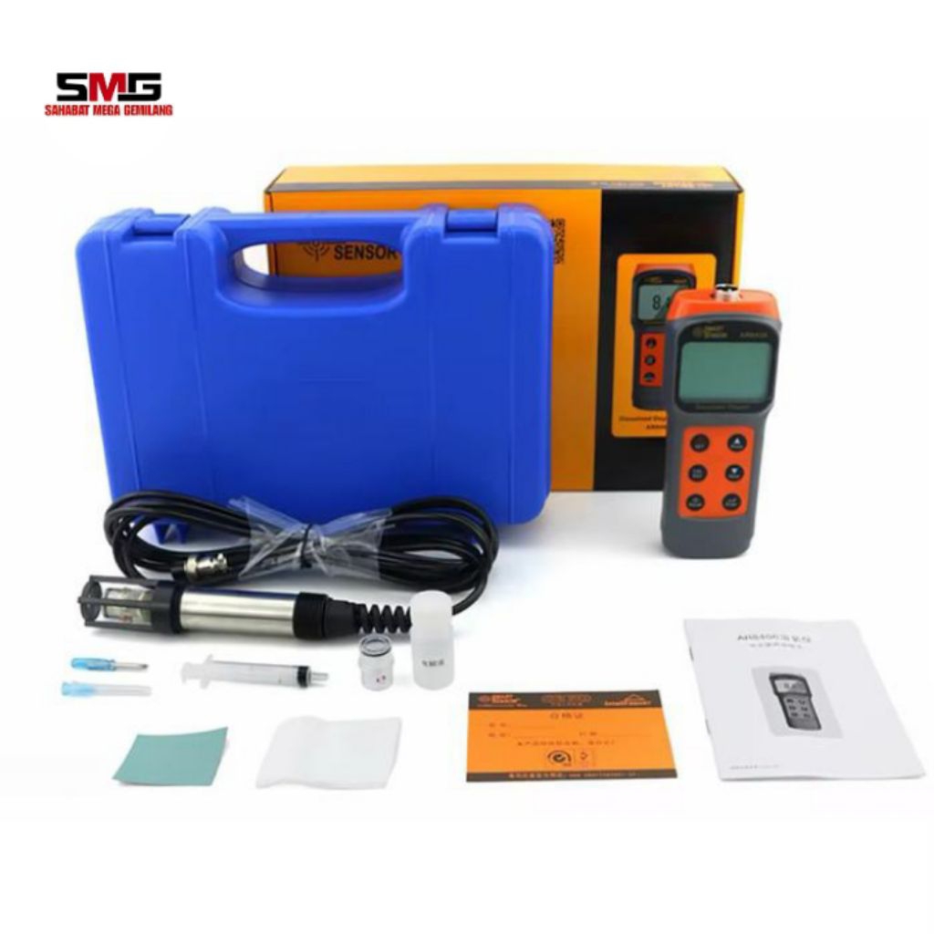 Jual Smart sensor ar8406 DO meter dissolve Oxygen dissolved detector ...