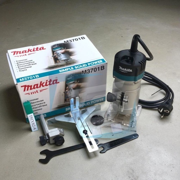 Jual MAKITA M3701B Mesin Profil 6mm Kayu Router Wood Trimmer 6 mm M ...