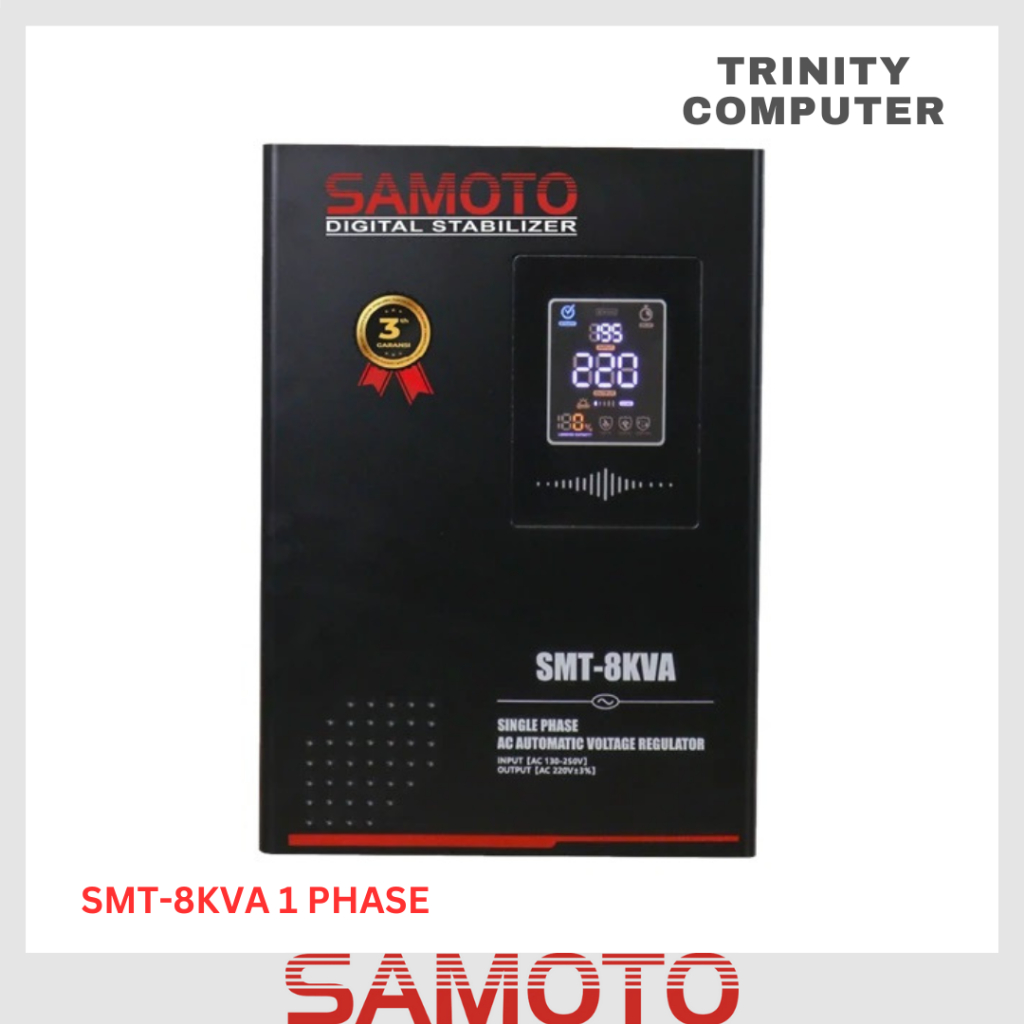 Jual Stavolt SAMOTO 8000 VA 8KVA Digital Stabilizer Single Phase ...