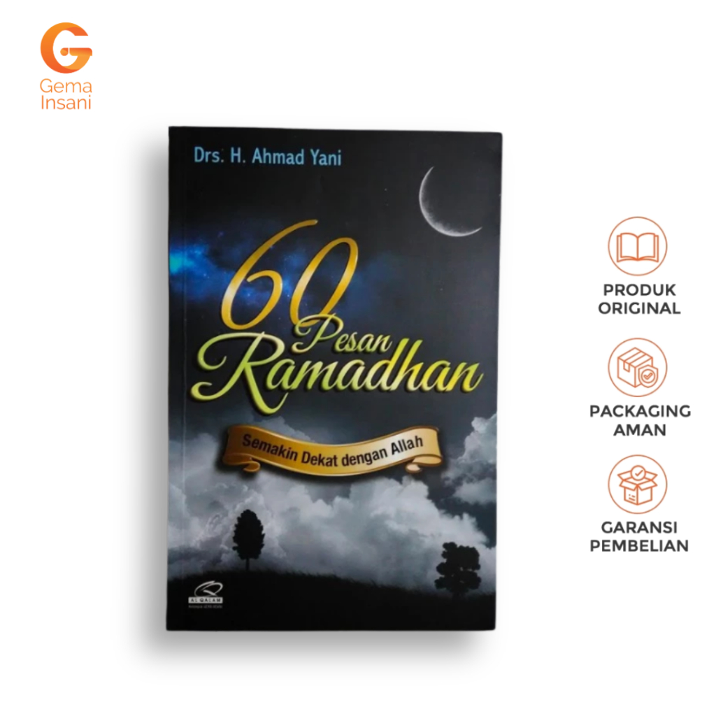 Gema Insani Buku Islami 60 Pesan Ramadhan Semakin Dekat Dengan Allah Ramadan Messages Islamic Book