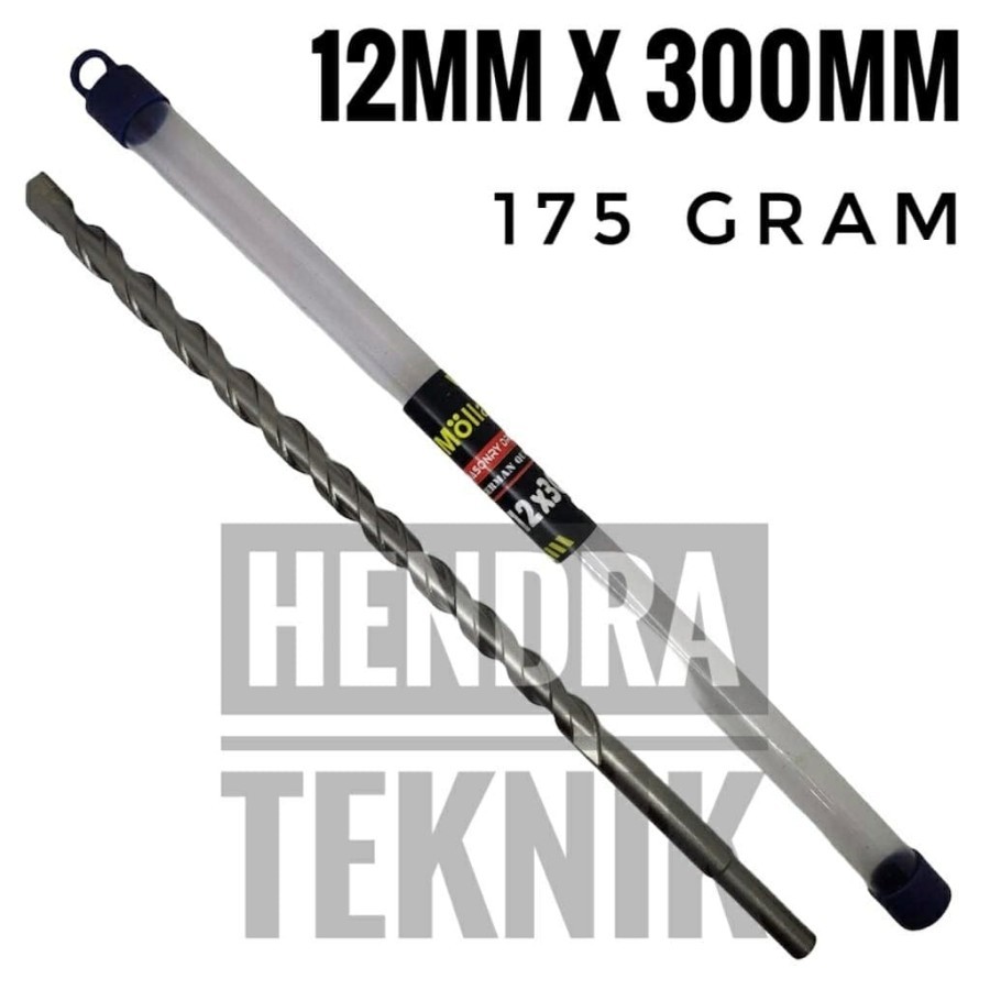 Jual BOR BETON PANJANG 12mm X 300MM MATA BOR TEMBOK 12mm x 30CM BIJI ...