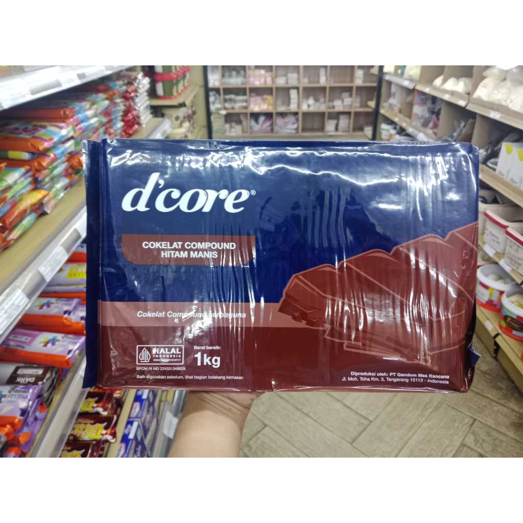 Jual Colatta D'Core Dark 1Kg / Colatta D'Core Chocolate Compound Dark ...