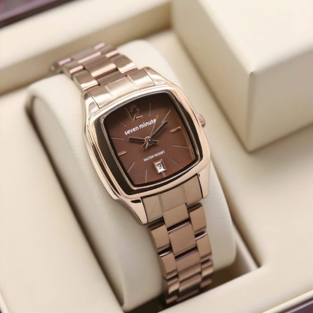Jual Jam Tangan Rantai Wanita Seven Minute M704 | Shopee Indonesia
