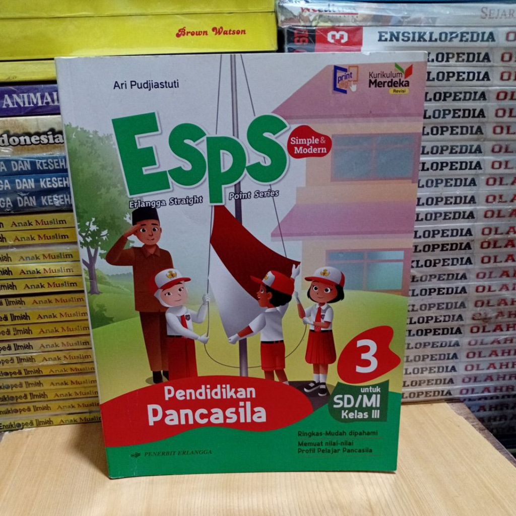 Jual Buku Original ESPS Pendidikan Pancasila SD MI Kelas 3 Kurikulum ...
