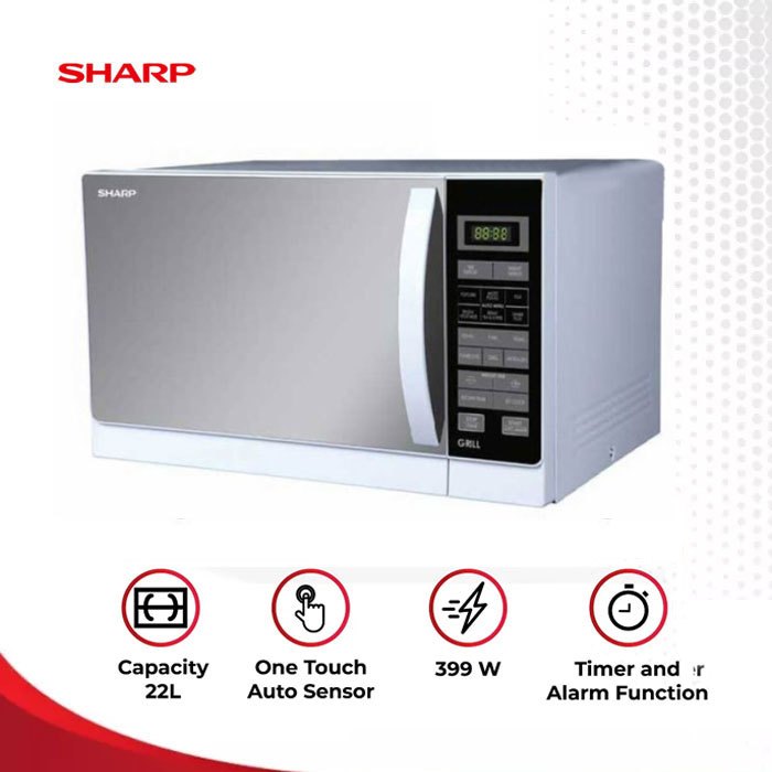 Jual Microwave SHARP R-728 25 Liter Stylish Designed Microwave Oven ...