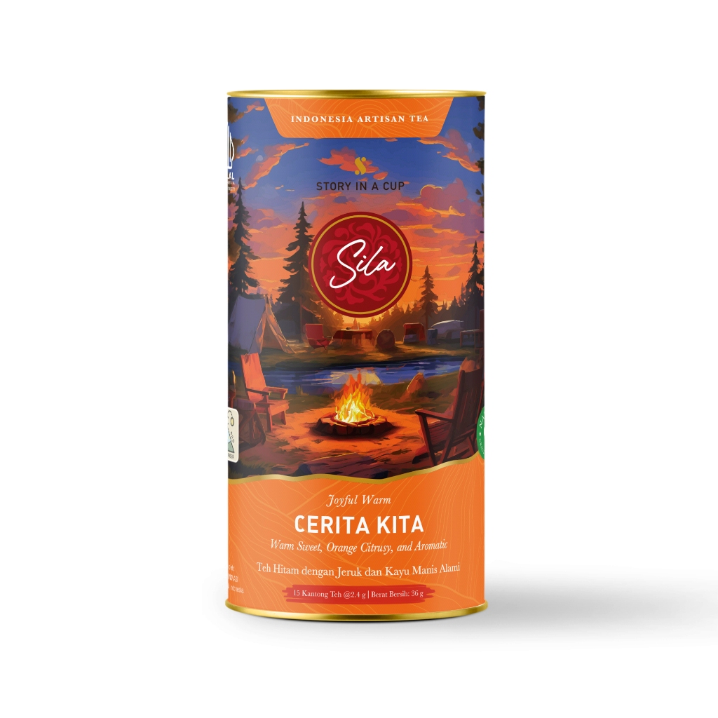 Jual Sila Artisan Tea | Cerita Kita | Canister | Teh Premium | Black ...