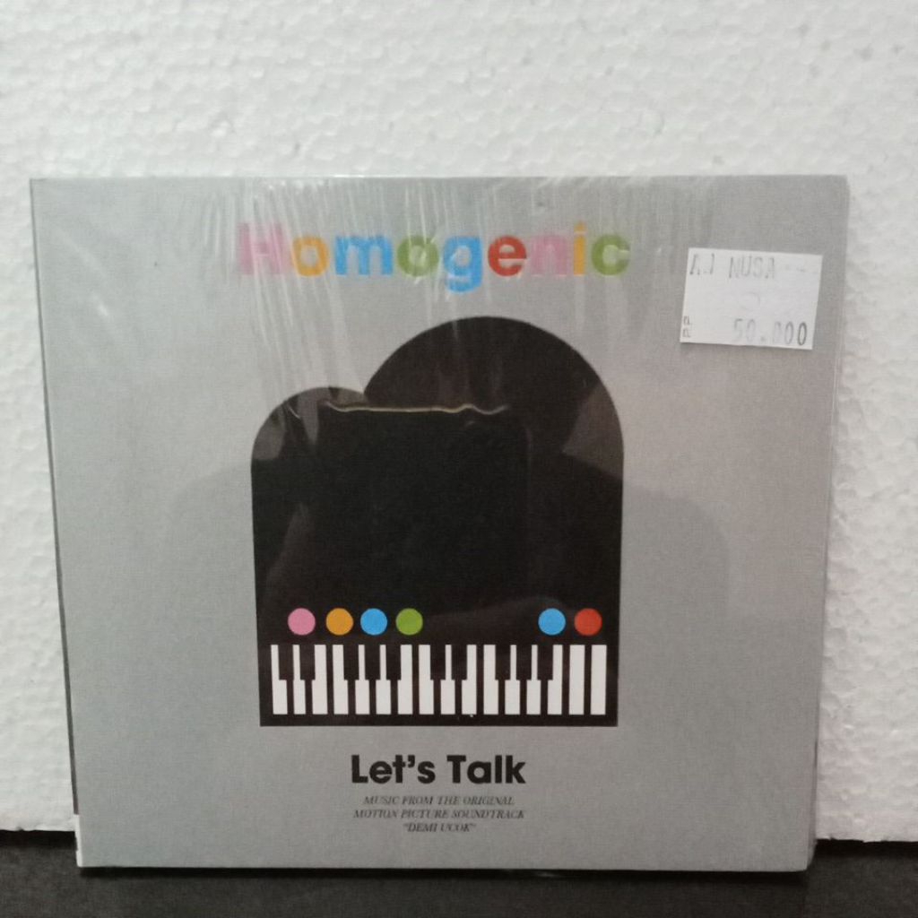 Jual CD Compact Disc Homogenic - Let's Talk (Segel) | Shopee Indonesia