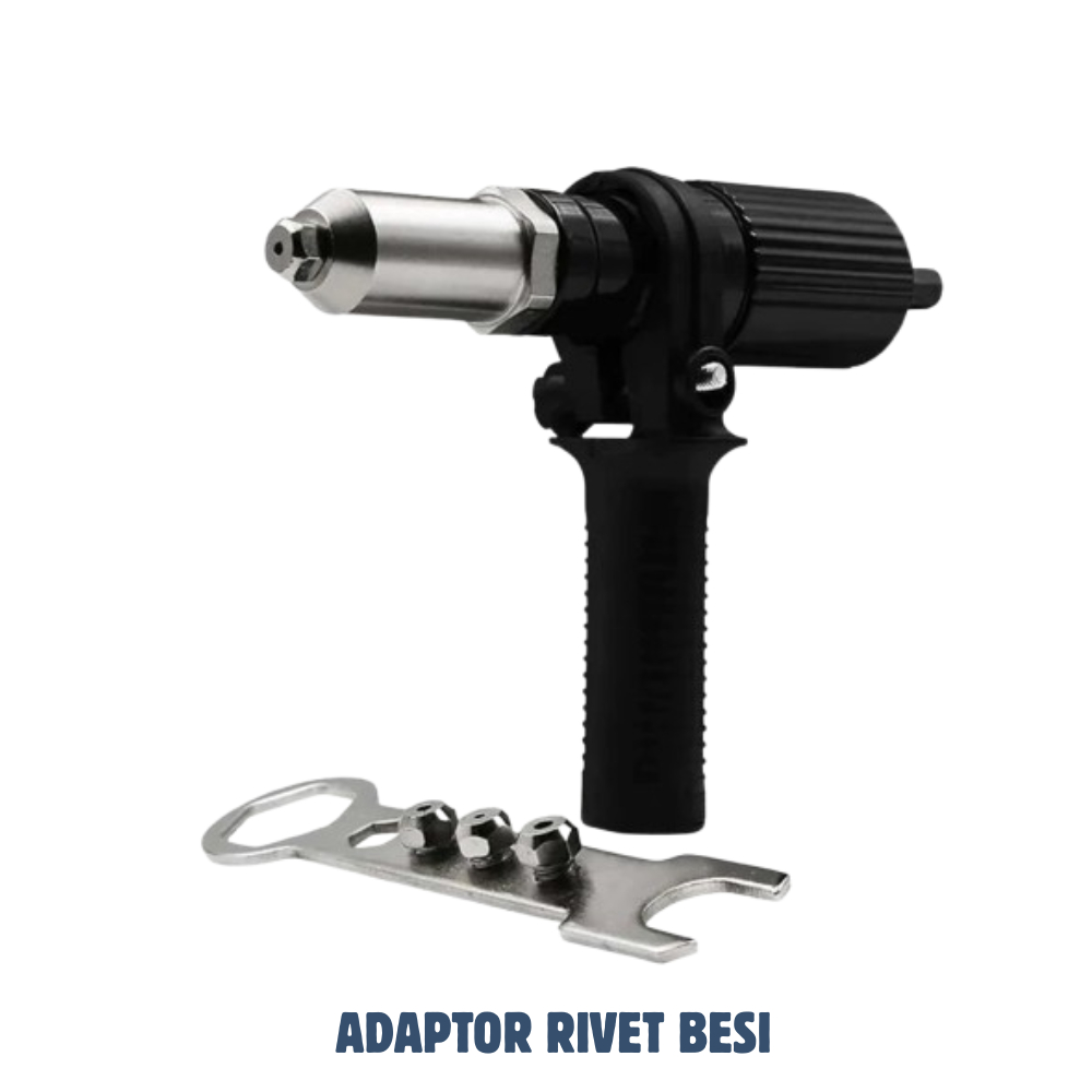 Jual Rivet adapter bor rivet gun Besi elektrik dengan handle sudah ...