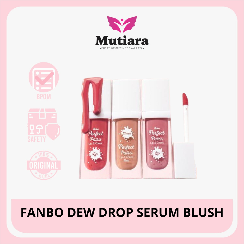 Jual FANBO DEW DROP SERUM BLUSH | Shopee Indonesia