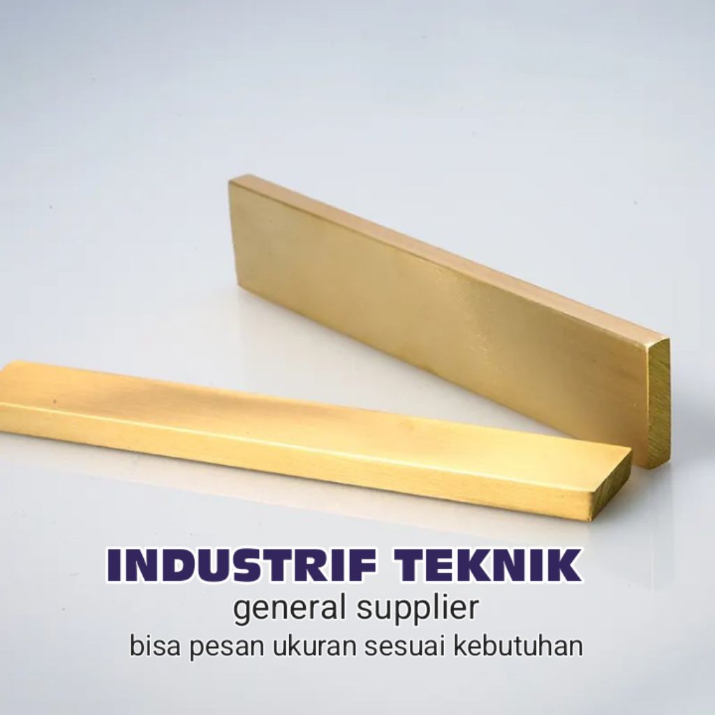 Jual Plat strip kuningan 20mm x 50mm x 400mm | Shopee Indonesia