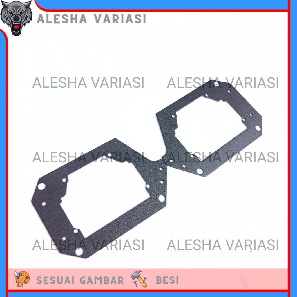 Jual BRACKET LAMPU BILED PROJIE AES KENZO VINYX CR7 3 INCH R25 OLD ...