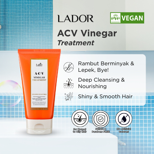Après-shampoing La'dor Au Vinaigre De Cidre (ACV) - Traitement Cheveux 150 Ml, Neuf