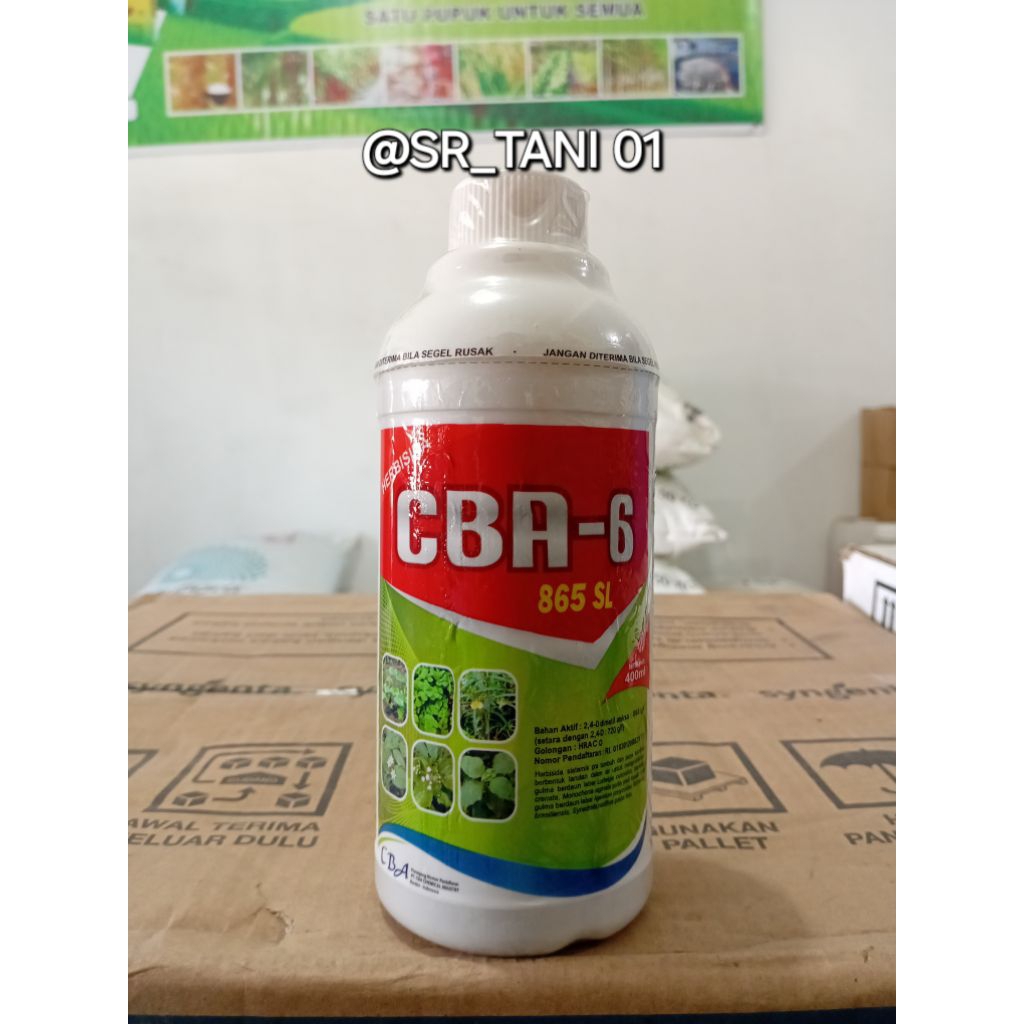 Jual HERBISIDA CBA-6 865SL 400ML | Shopee Indonesia