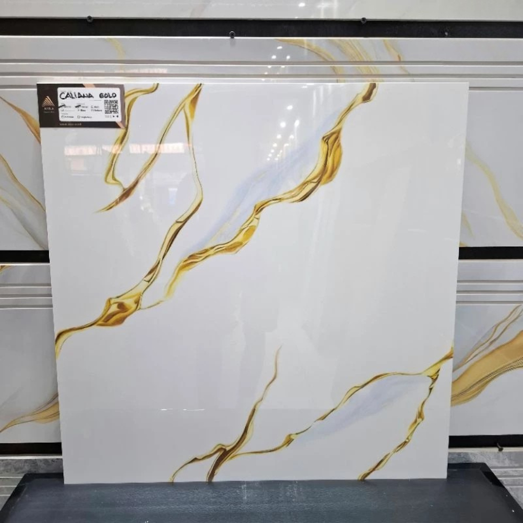 Jual Granite Lantai 60x60 Caliana Gold | Arna | Glazed Polished ...