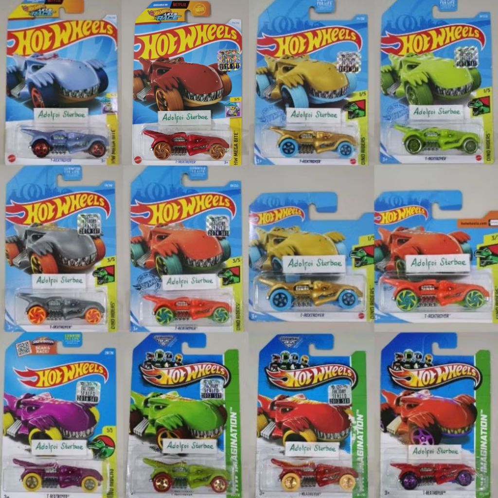 Jual hotwheels hot wheels t-rextroyer t rextroyer trextroyer dino