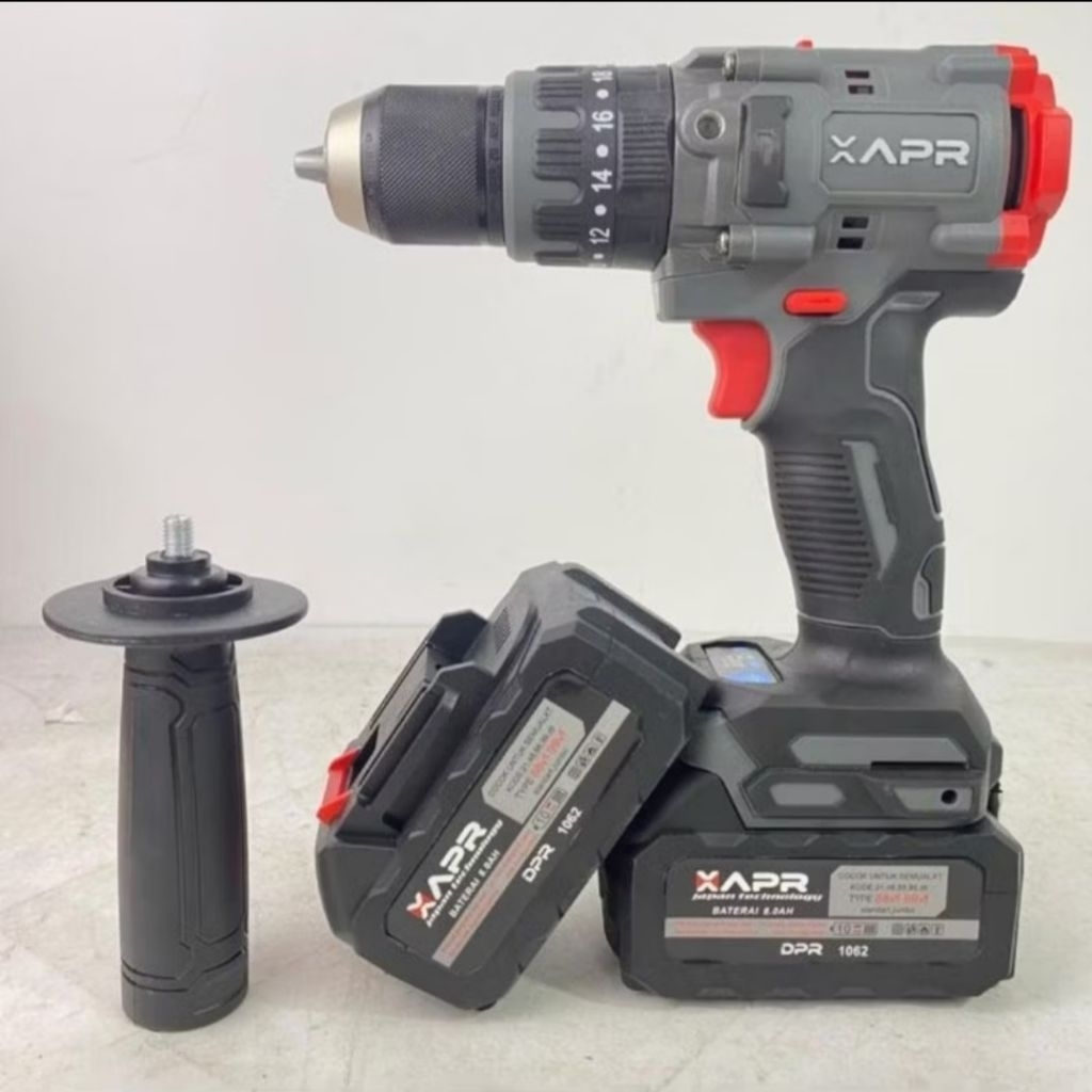 Jual APR BOR BRUSHLESS 13mm JUMBO AP13 PROMAX IMPACK DRILL CORDLESS 3 ...