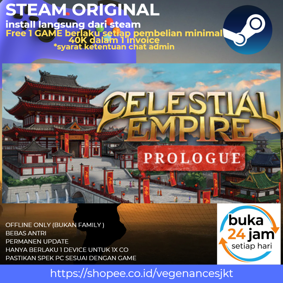 Jual Celestial Empire Offline PC Game Original + Latest | Shopee Indonesia