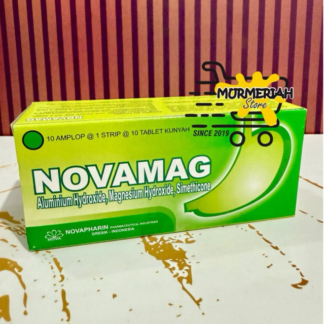 Jual NOVAMAG Box isi 100 tablet - Mengatasi asam Lambung, Nyeri lambung ...
